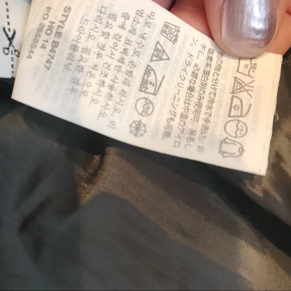 JCrew Gray Flannel Ruffle Skirt Size 4 - Picture 7 of 7